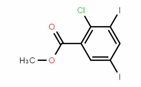 Methyl 2-chloro-3,5-diiodobenzoate