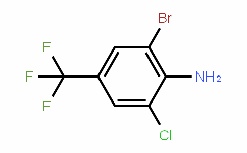 2-Bromo-6-chloro-4-(trifluoromethyl)aniline