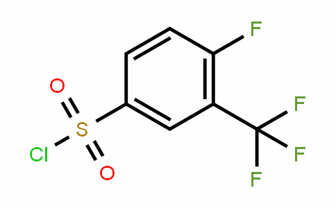 4-Fluoro-3-(trifluoromethyl)benzenesulphonyl chloride