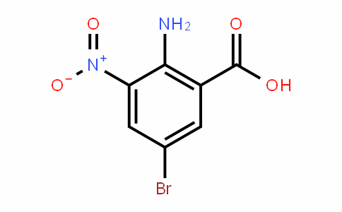 2-胺-5-溴-3-硝苯甲酸
