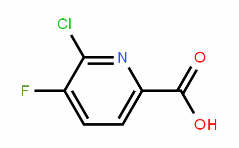 2-Chloro-3-fluoro-6-carboxypyridine