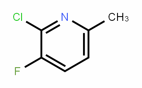 2-Chloro-3-fluoro-6-methyl pyridine