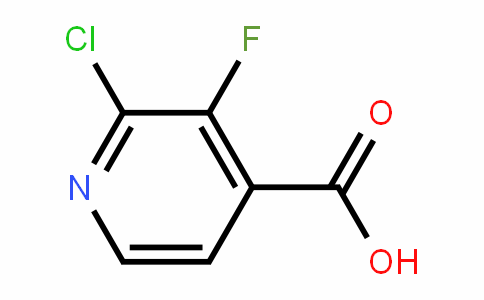 2-Chloro-3-fluoro-4-carboxy pyridine