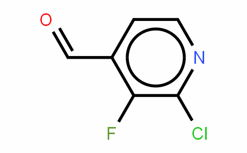 Pyridine 2-Chloro-3-fluoro-4-carboxaldehyde