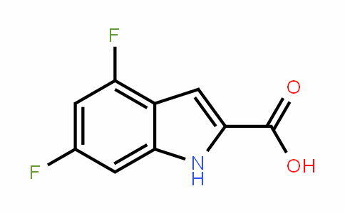 4,6-Difluoro-2-carboxy Indole