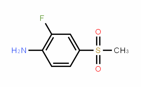 2-Fluoro-4-methylsulfonyl aniline