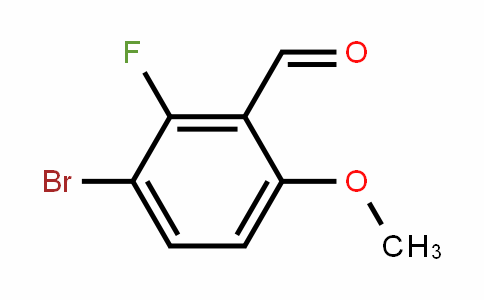 3-Bromo-2-fluoro-6-methoxybenzaldehyde