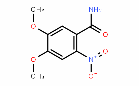 4,5-二甲氧基-2-硝基苯甲酰胺