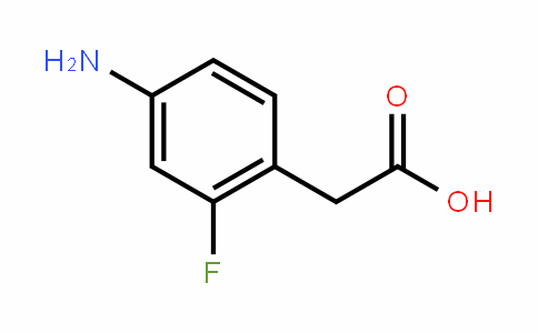 4-Amino-2-fluorophenylacetic acid