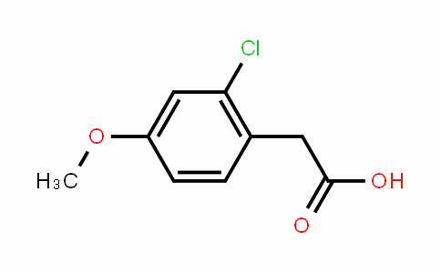 2-Chloro-4-methoxyphenylacetic acid