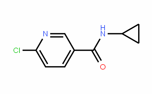 6-Chloro-N-cyclopropylpyridine-3-carboxamide