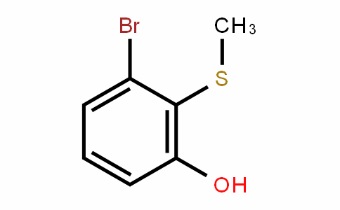 3-bromo-2-(methylthio)phenol