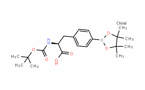 (S)-2-(tert-butoxycarbonylamino)-3-(4-(4,4,5,5-tetramethyl-1,3,2-dioxaborolan-2-yl)phenyl)propanoic acid