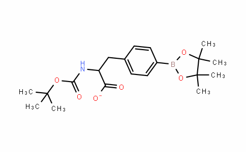 2-(tert-butoxycarbonylamino)-3-(4-(4,4,5,5-tetramethyl-1,3,2-dioxaborolan-2-yl)phenyl)propanoate