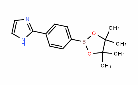 2-(4-(4,4,5,5-tetramethyl-1,3,2-dioxaborolan-2-yl)phenyl)-1H-imidazole