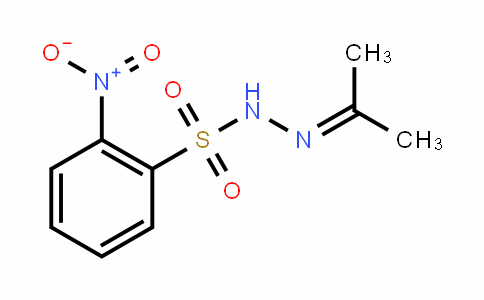 2-nitro-N'-(propan-2-ylidene)benzenesulfonohydrazide