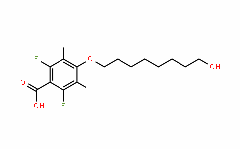 2,3,5,6-Tetrafluoro-4-(8-hydroxyoctyloxy)benzoic acid
