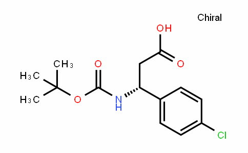 (R)-3-tert-Butoxycarbonylamino-3-(4-chloro-phenyl)-propionic acid