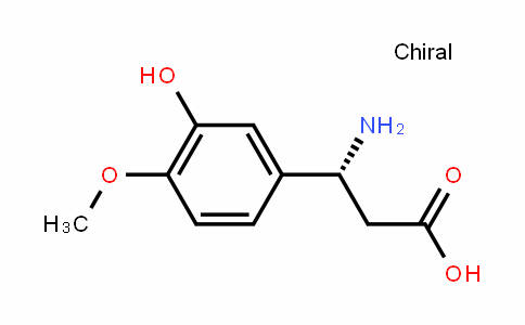 (R)-3-(3-hydroxy-4-methoxyphenyl)-beta-alanine