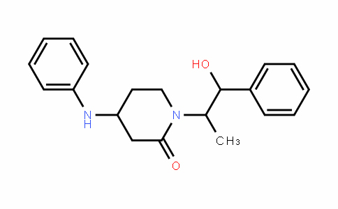1-(2-Hydroxy-1-methyl-2-phenyl-ethyl)-4-phenylamino-piperidin-2-one
