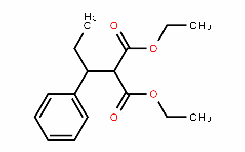 Diethyl 2-(1-phenylpropyl)propanedioate