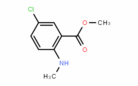 Benzoic acid, 5-chloro-2-(methylamino)-, methyl ester