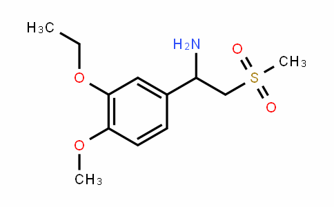 2-(3-ethoxy-4-methoxyphenyl)-1-(methylsulfonyl)eth-2-ylamine