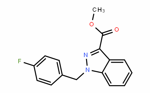 methyl 1-(4-fluorobenzyl)-1H-indazole-3-carboxylate