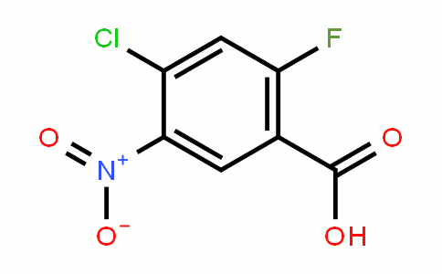 4-氯-2-氟-5-硝基苯甲酸