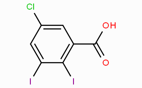 5-Chloro-2,3-diiodobenzoic acid