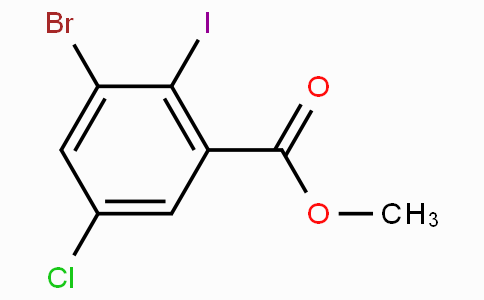 Methyl 3-bromo-5-chloro-2-iodobenzoate