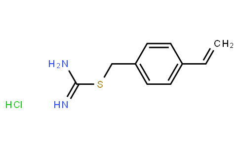 4-[(Amidinothio)methyl]styrene hydrochloride