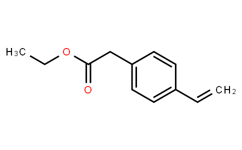 4-Ethenylbenzeneacetic acid ethyl ester