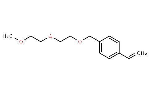 1-((2-(2-methoxyethoxy)ethoxy)methyl)-4-vinylbenzene