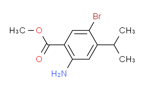 2-Amino-5-bromo-4-isopropylbenzoicacid methyl ester