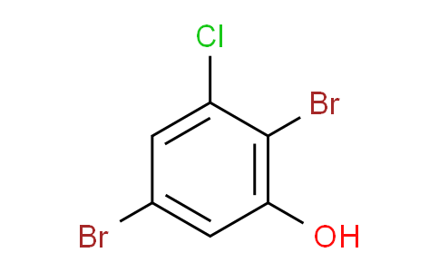 3-Chloro-2,5-dibromophenol