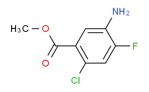 2-氯-4-氟-5-氨基苯甲酸甲酯