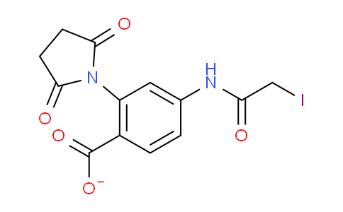 2-(2,5-dioxopyrrolidin-1-yl)-4-[(iodoacetyl)amino]benzoate