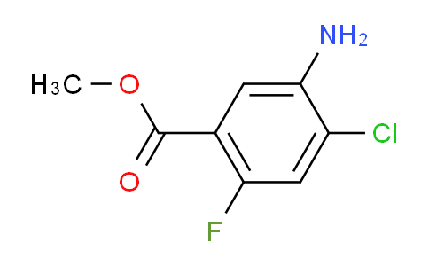 5-氨基-4-氯-2-氟苯甲酸甲酯