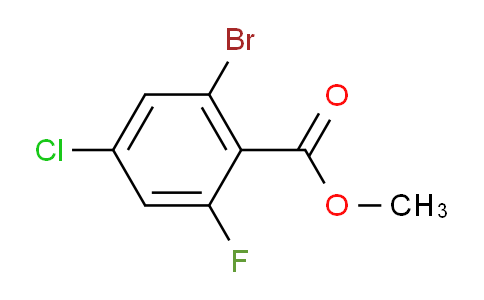 2-溴-4-氯-6-氟苯甲酸甲酯