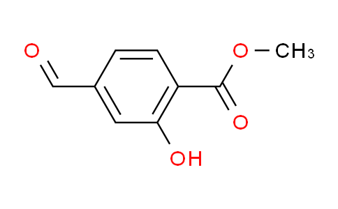 Benzoic acid, 4-formyl-2-hydroxy-, methyl ester