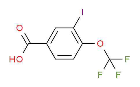 3-Iodo-4-(trifluoromethoxy)benzoic acid