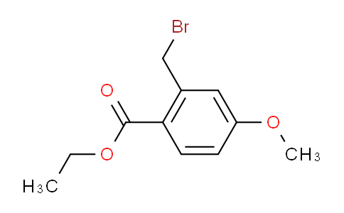 Benzoic acid, 2-(bromomethyl)-4-methoxy-, ethyl ester