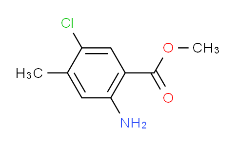 2-氨基-5-氯-4-甲基苯甲酸甲酯