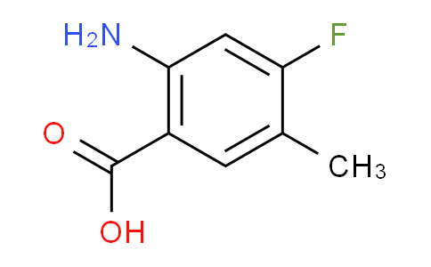 2-amino-4-fluoro-5-methylbenzoic acid