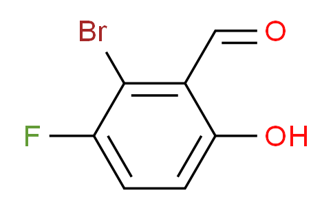 2-bromo-3-fluoro-6-hydroxybenzaldehyde