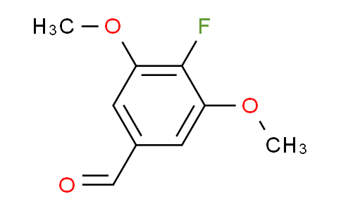 3,5-dimethoxy-4-fluorobenzaldehyde