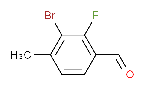 3-bromo-2-fluoro-4-methylbenzaldehyde
