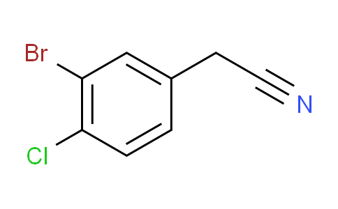 3-bromo-4-chlorophenylacetonitrile
