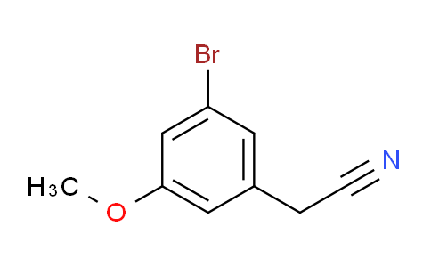 3-bromo-5-methoxyphenylacetonitrile